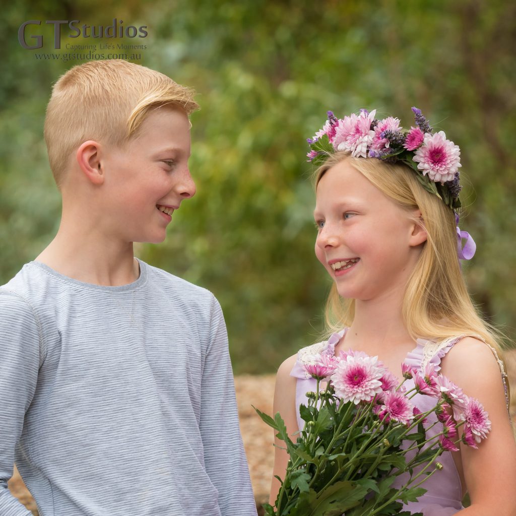 Brother and Sister duo made a great impression at their photo experience