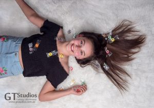 Has this tween had a sugar overdose at her GT Studios photo experience? No - but she's having a great time! We could see her confidence & self esteem grow as the day went on.